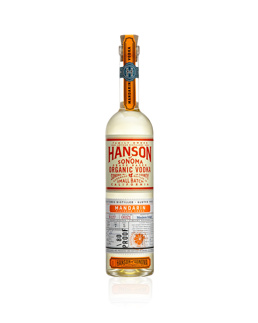 Hanson Mandarin Vodka