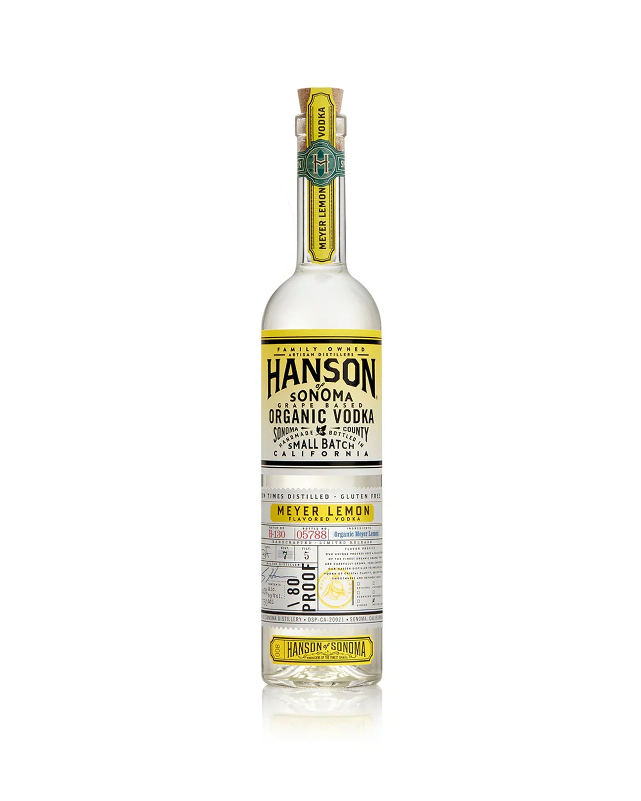 88 Points - Hanson Organic Meyer Lemon Vodka