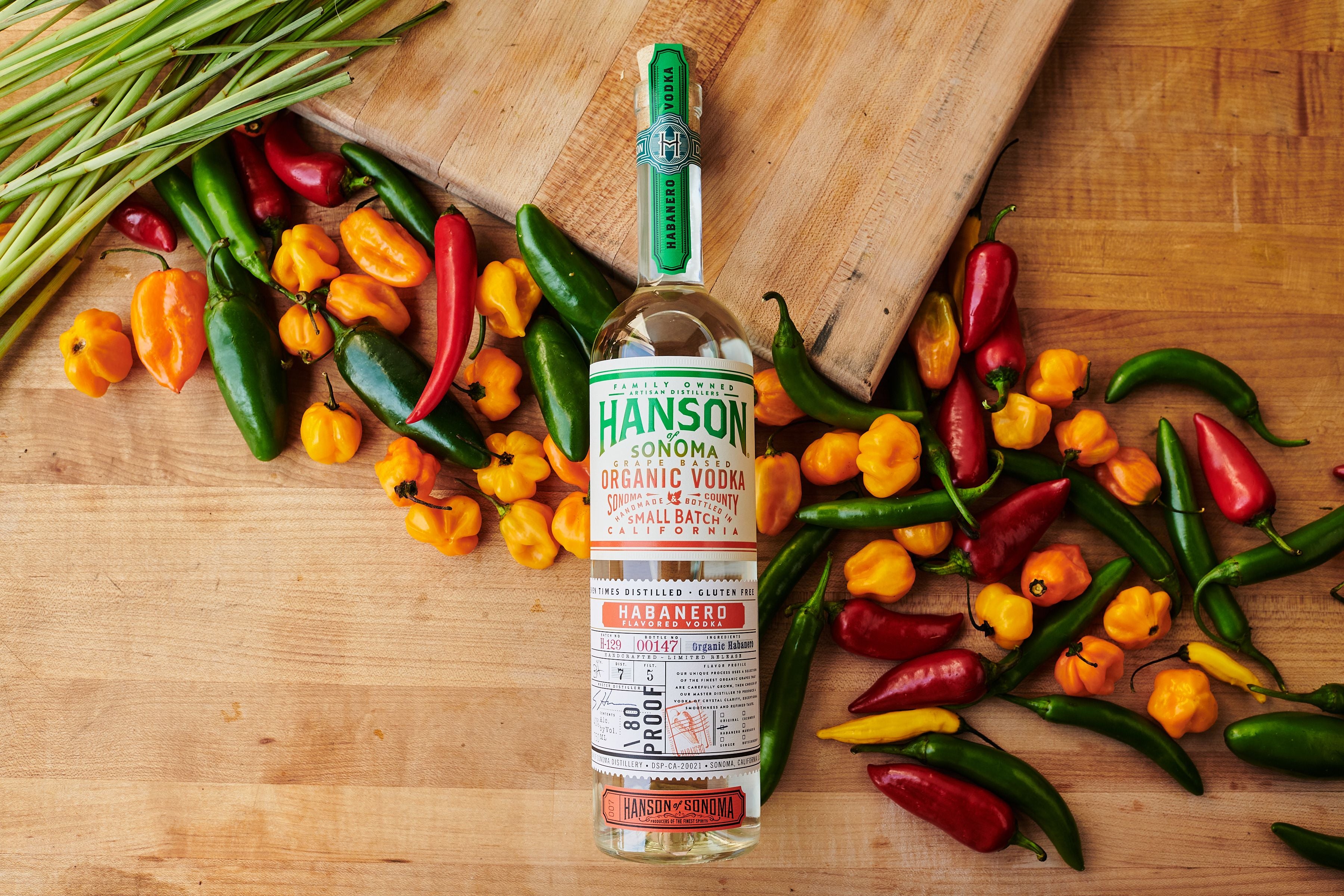  Huntsman バーボン 750ml 40% Hanson Habanero Vodka