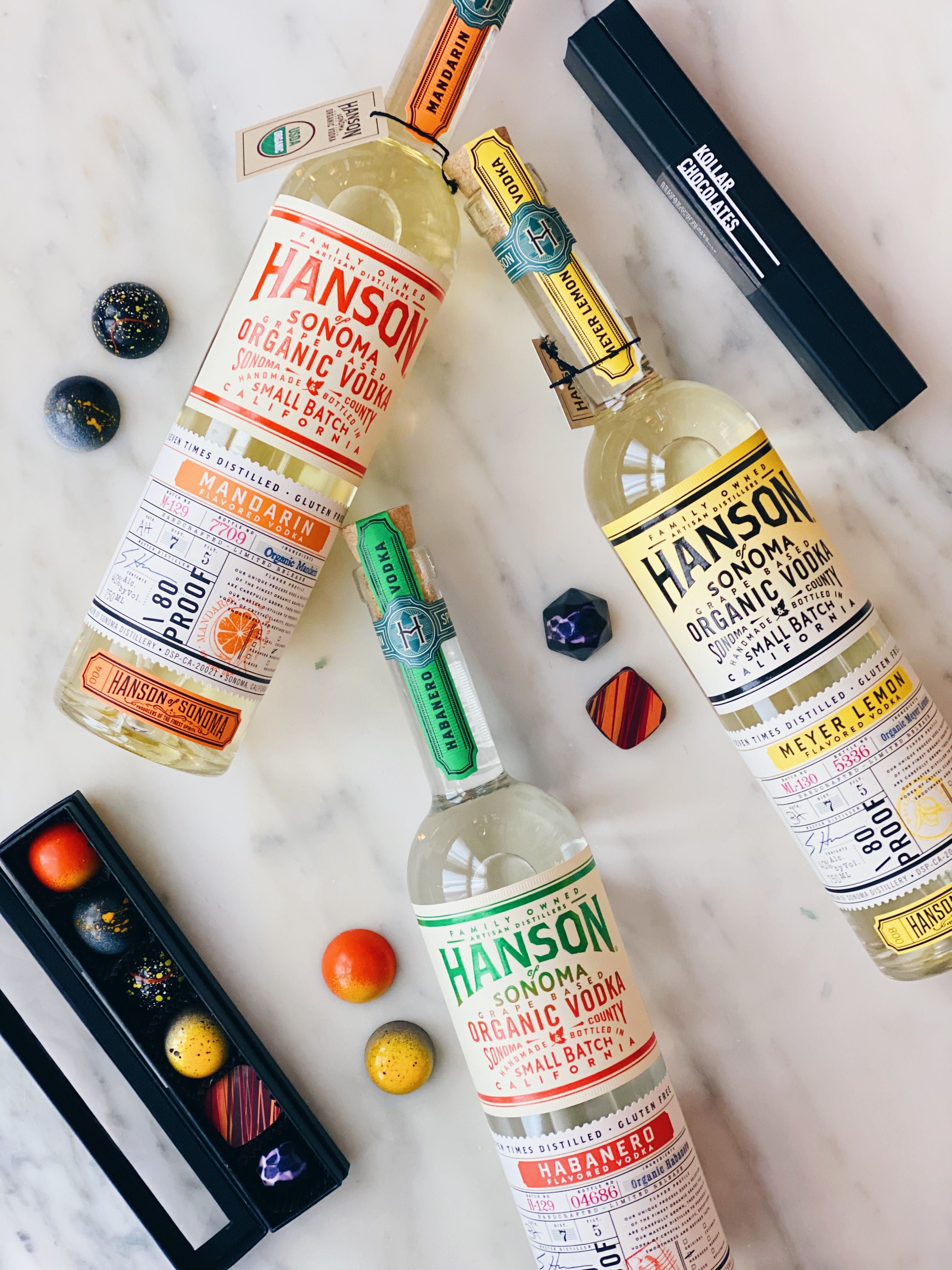 AT HOME TASTING Chocolates, Mules & Vodka