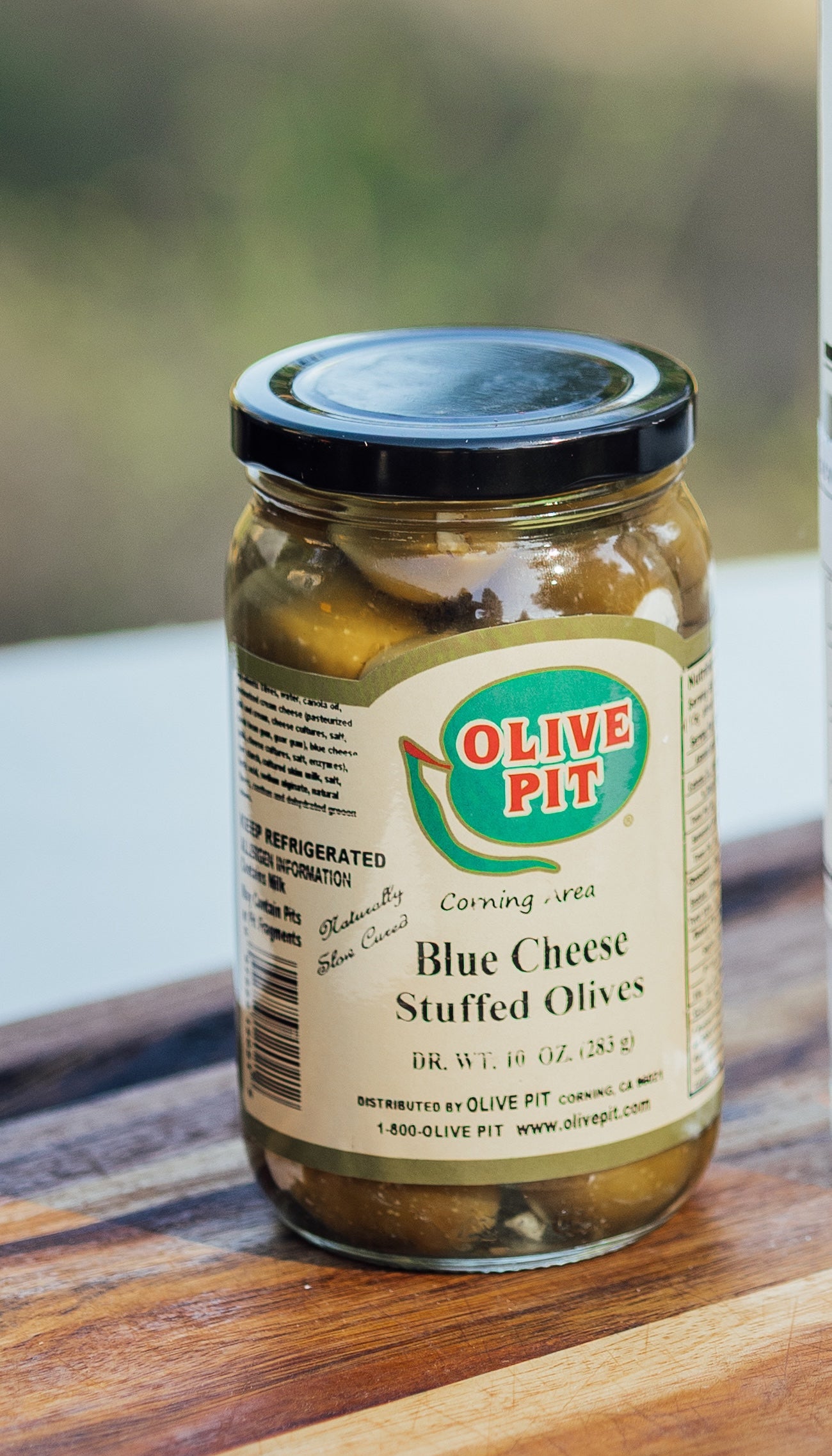 Olive Pit Blue Cheese Stuffed Olives