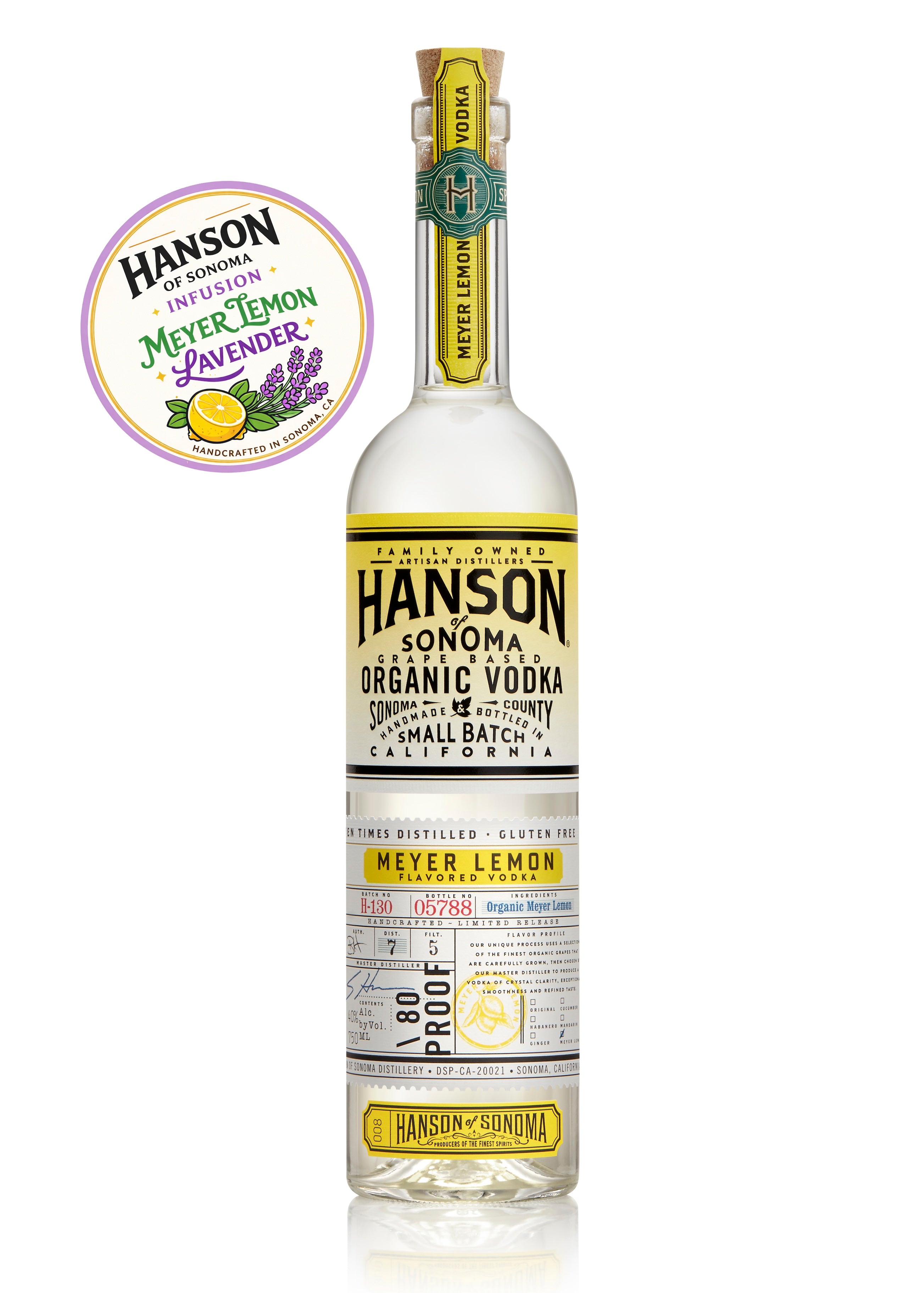 Hanson Meyer Lemon Lavender Vodka