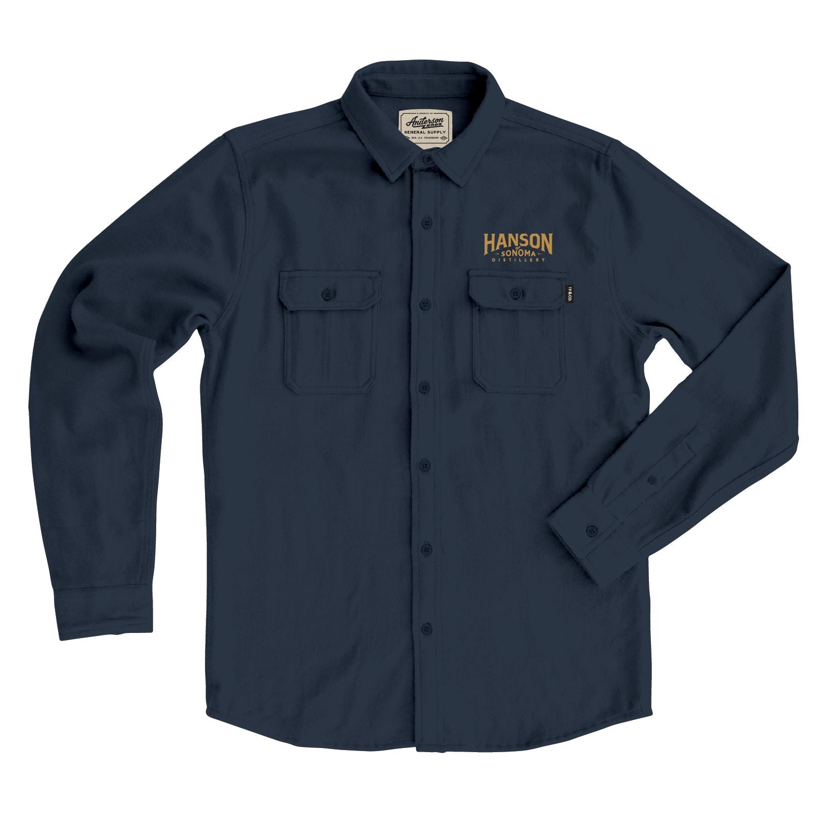 Hanson Flannel Blue