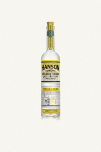 Hanson Meyer Lemon Vodka plain bottle