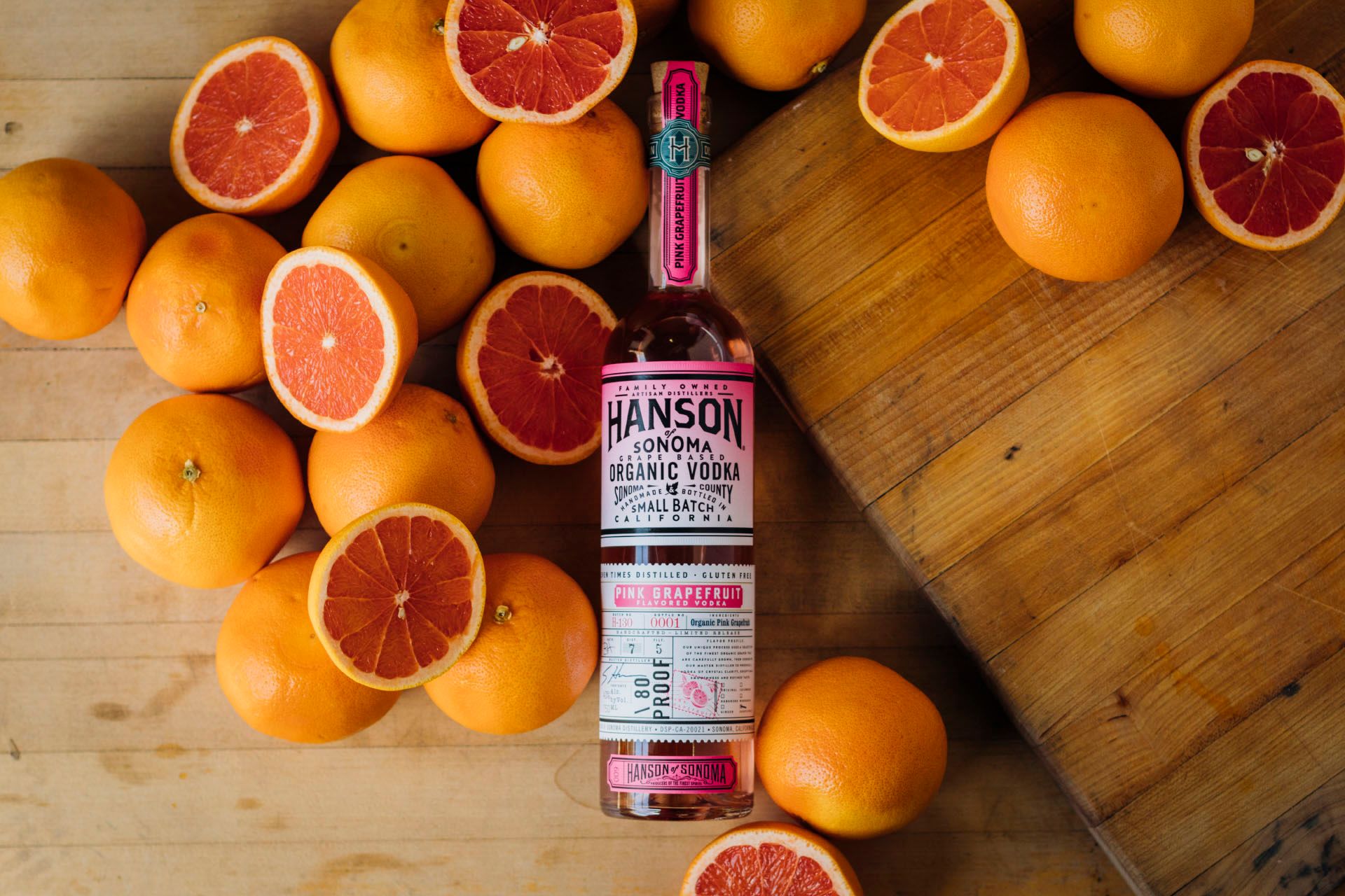 Hanson Pink Grapefruit Vodka