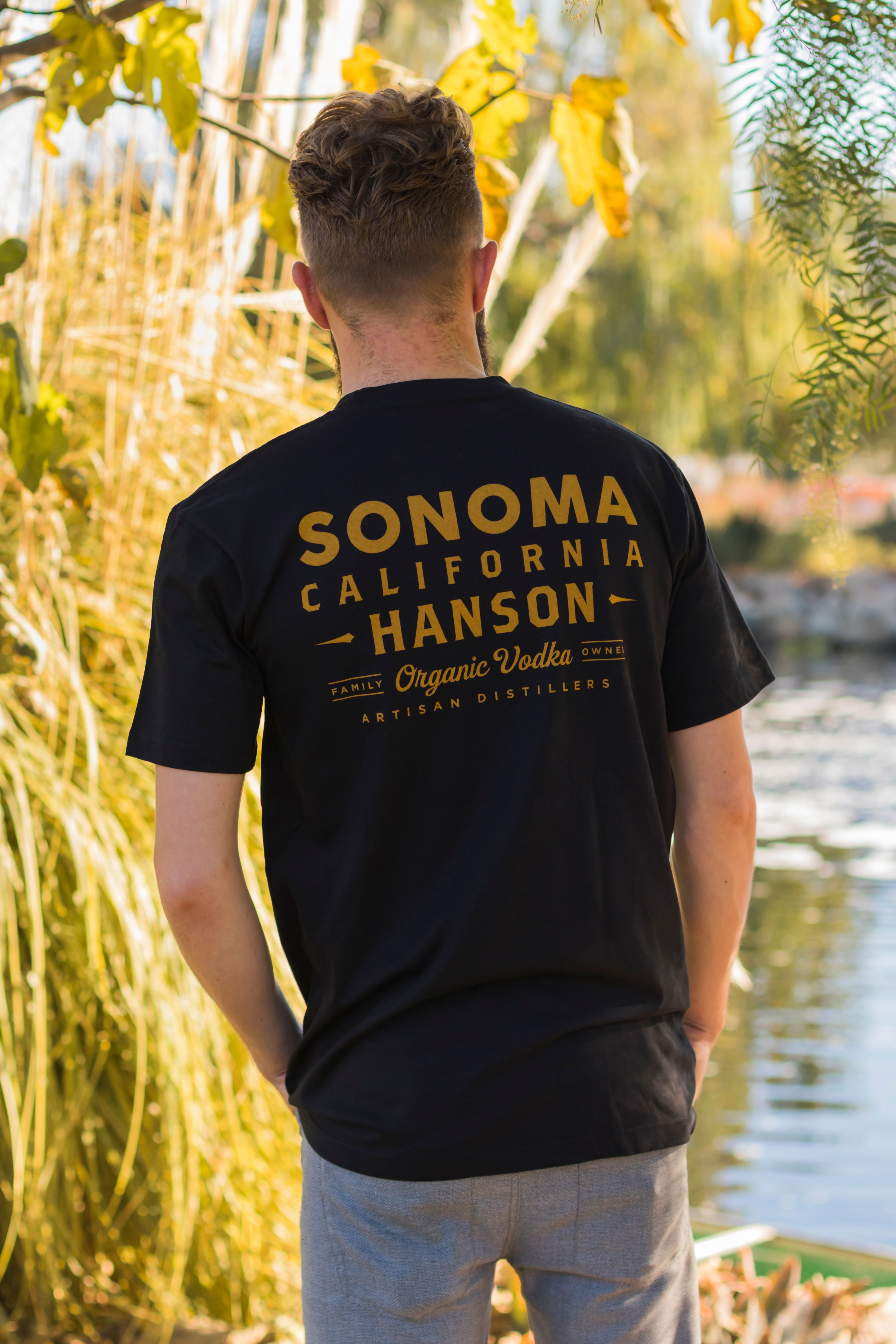 Black Organic Vodka Shirt