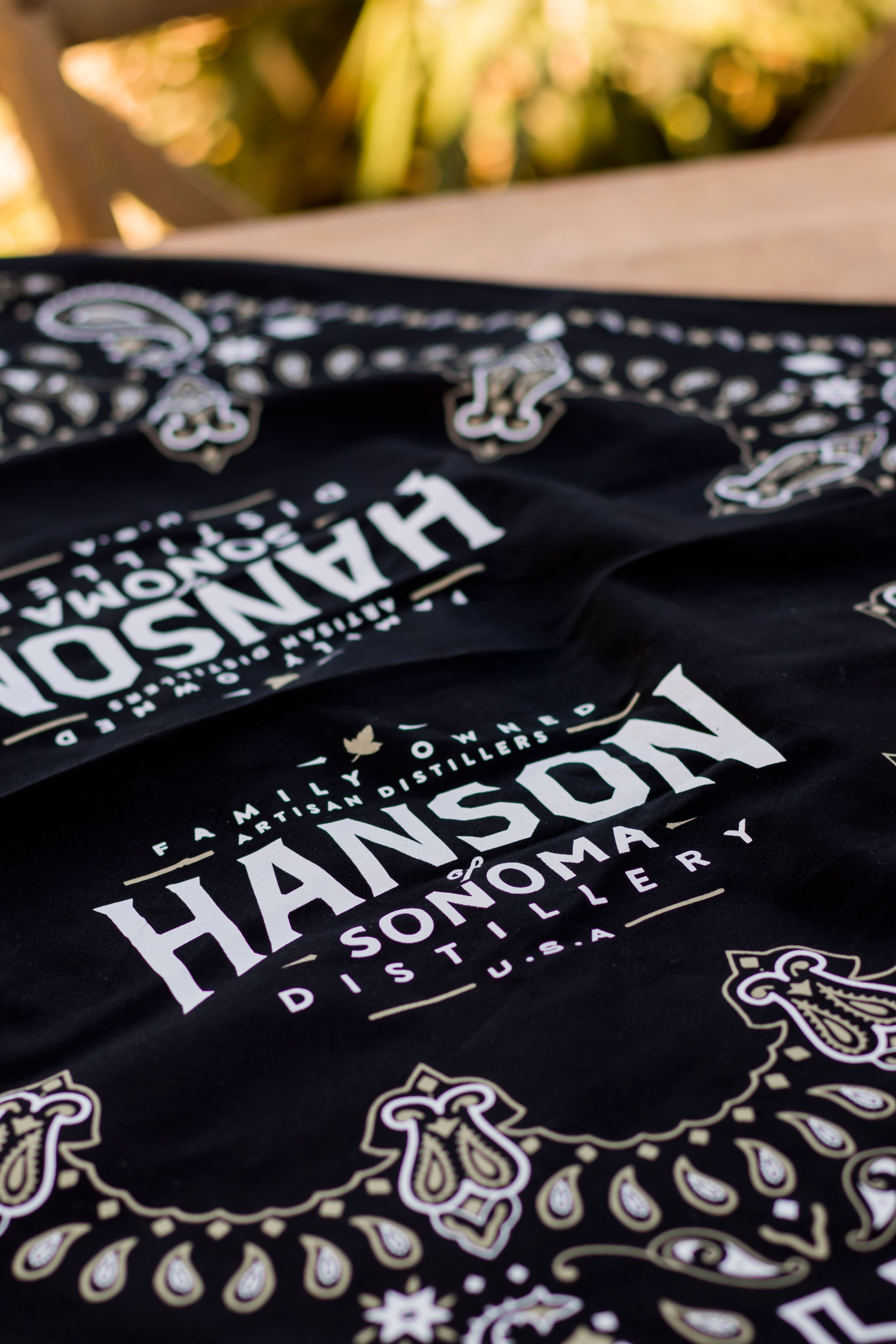 Hanson Black Bandana