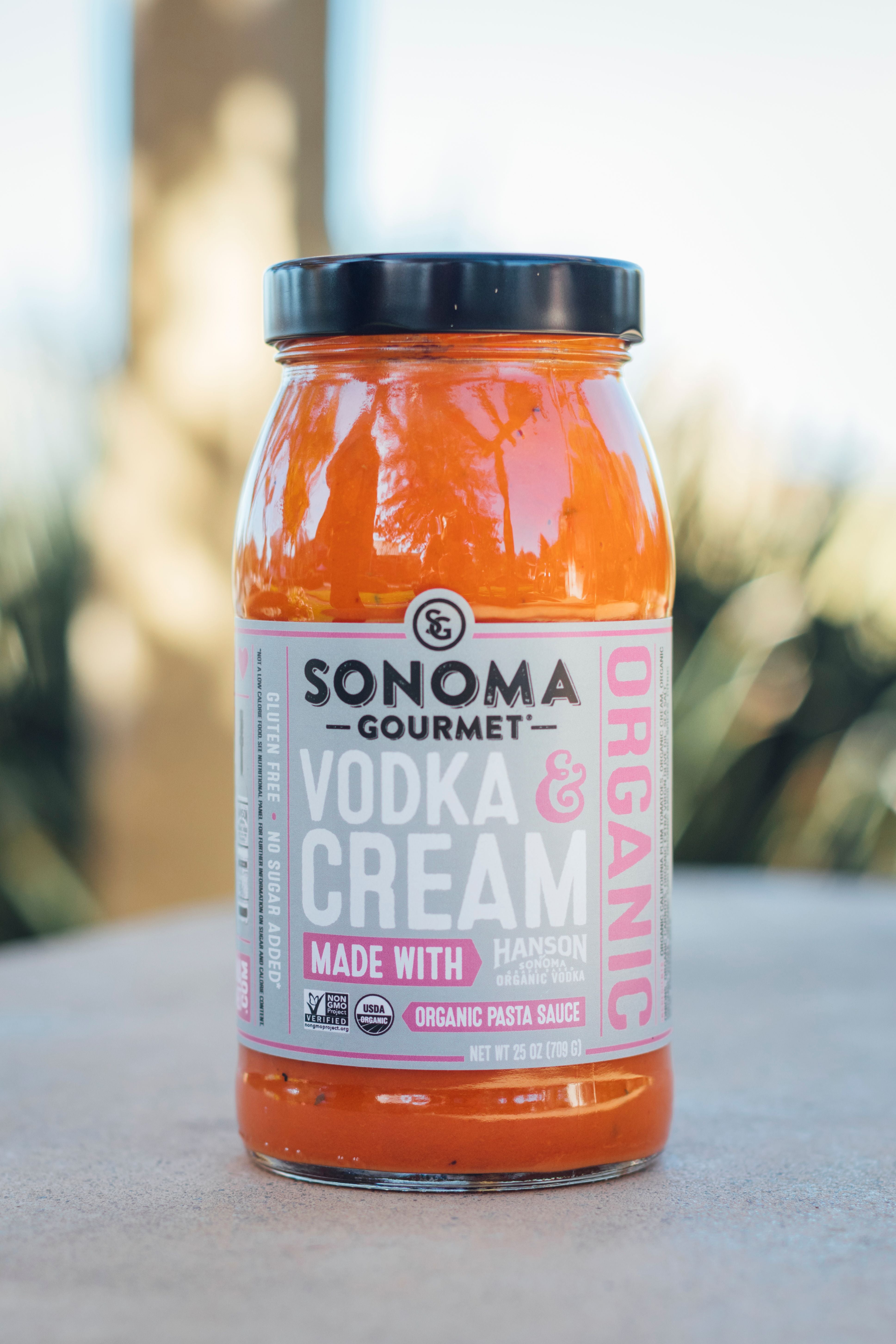 Sonoma Gourmet & Hanson Vodka Pasta Sauce