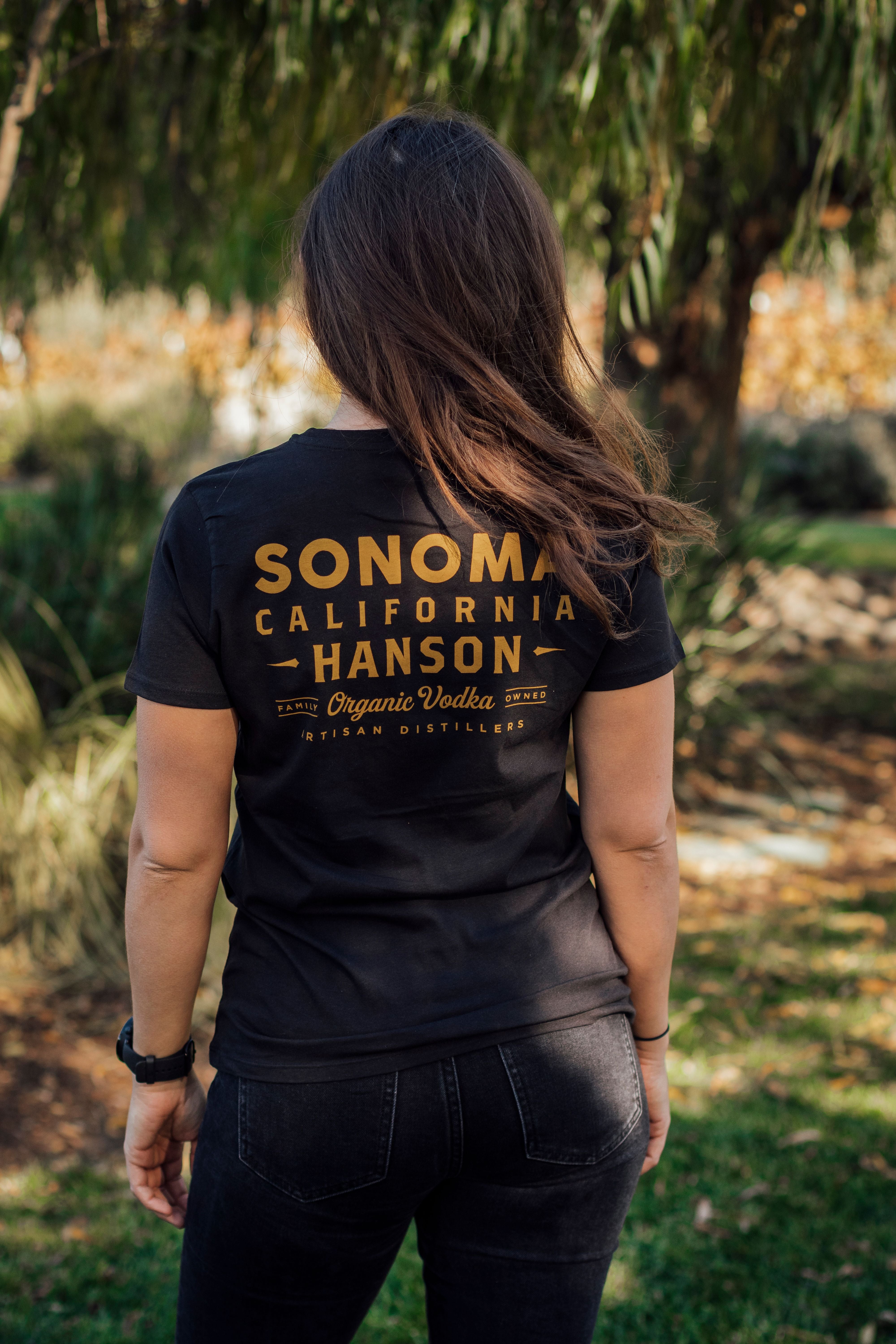 Black Organic Vodka Shirt Womens
