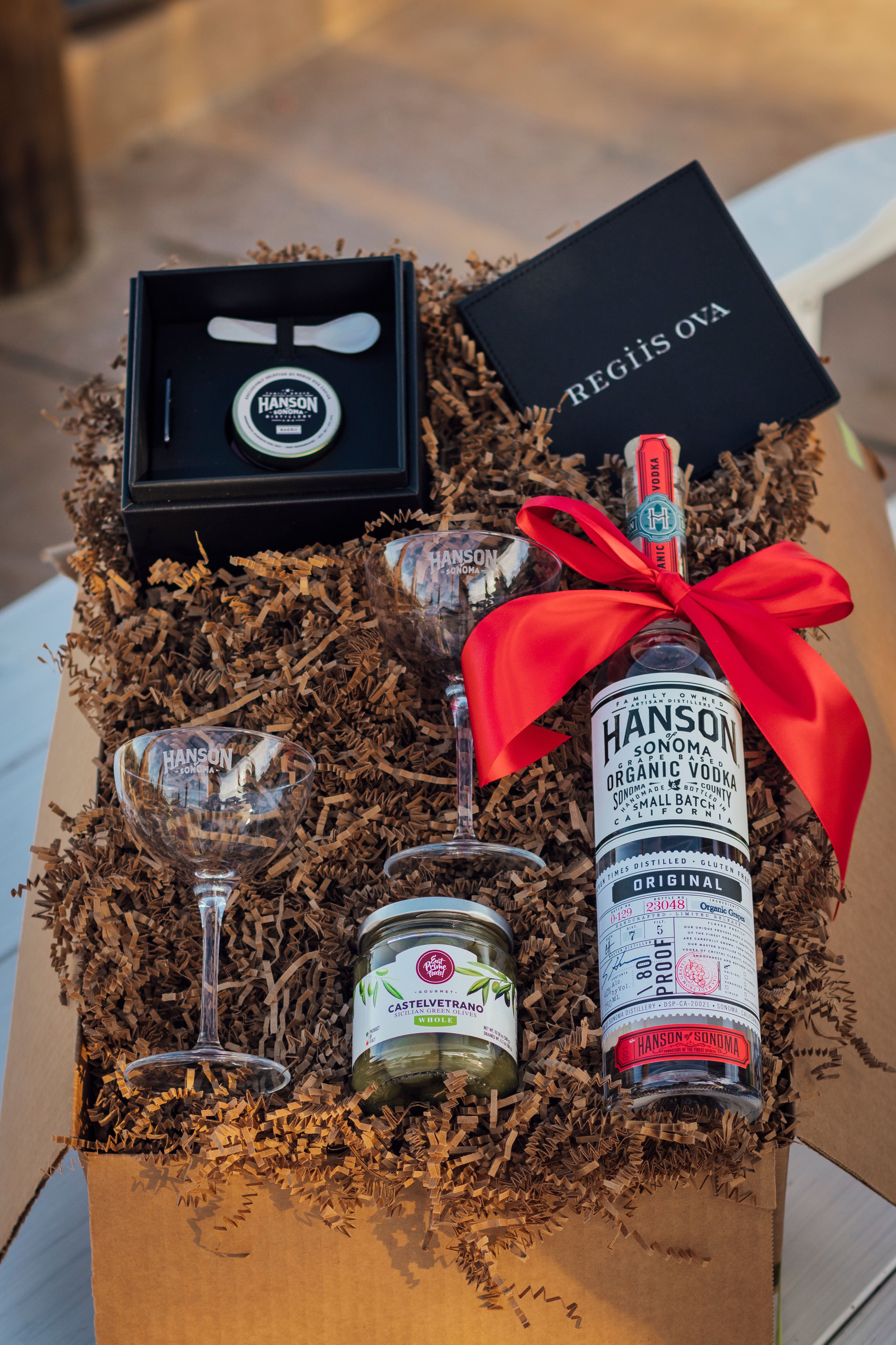 Martini & Caviar Gift Set