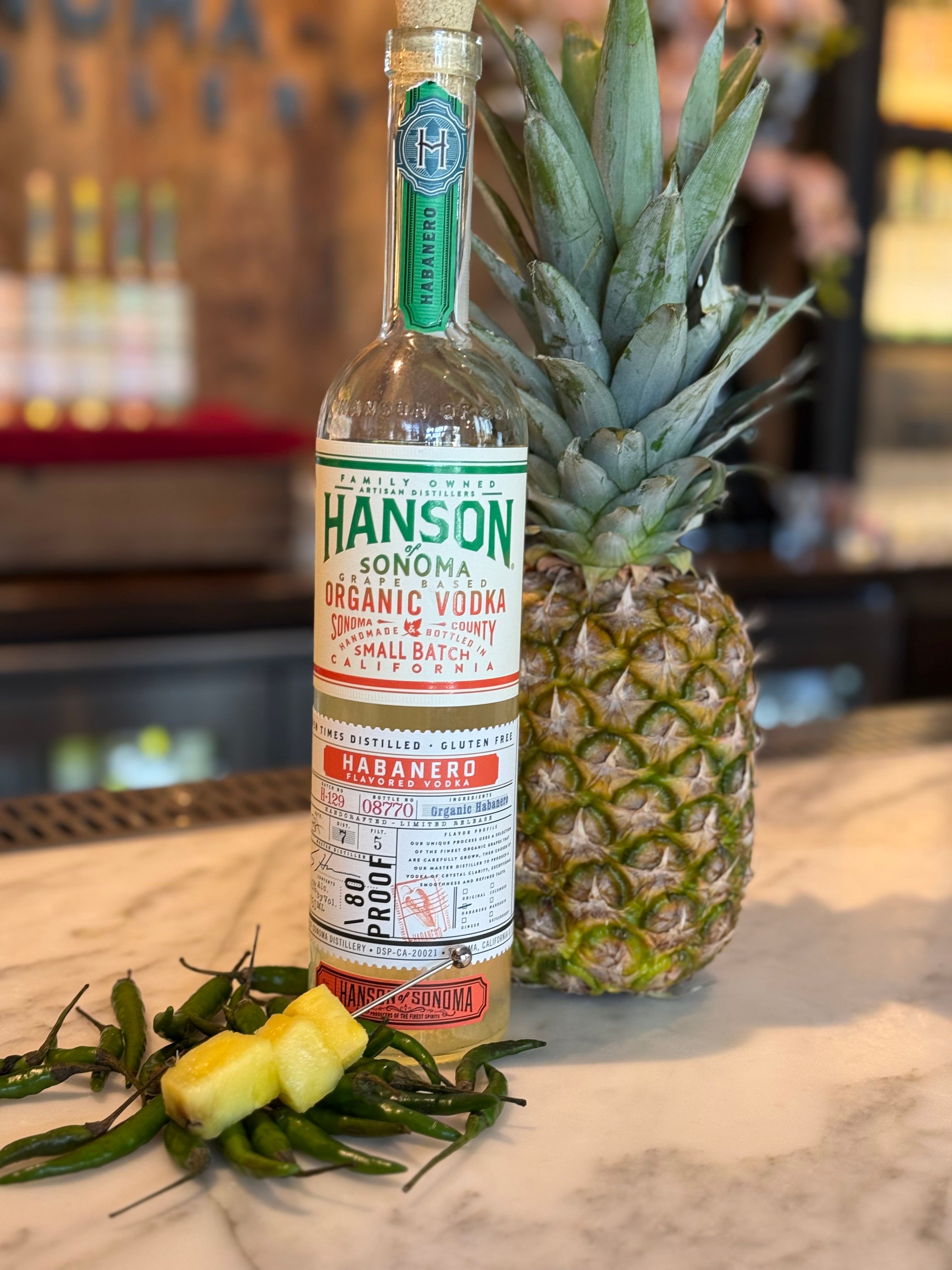 Hanson Organic Pineapple Habanero Vodka