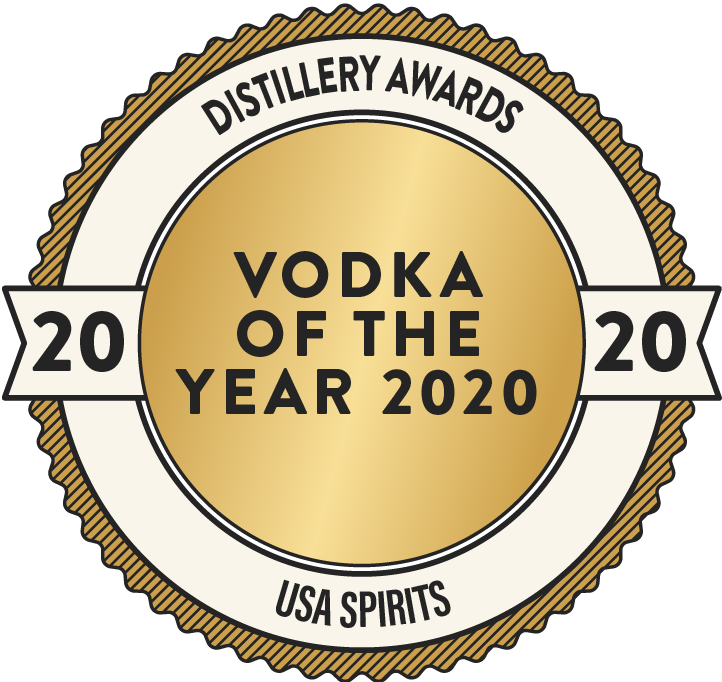 - [ ] USA Spirits Distillery Awards -  Vodka of the year 2020