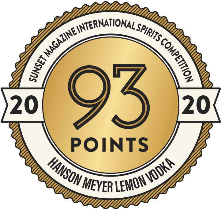 - [ ] Sunset Magazine International Spirits Competition 2020 - Hanson Meyer Lemon Vodka