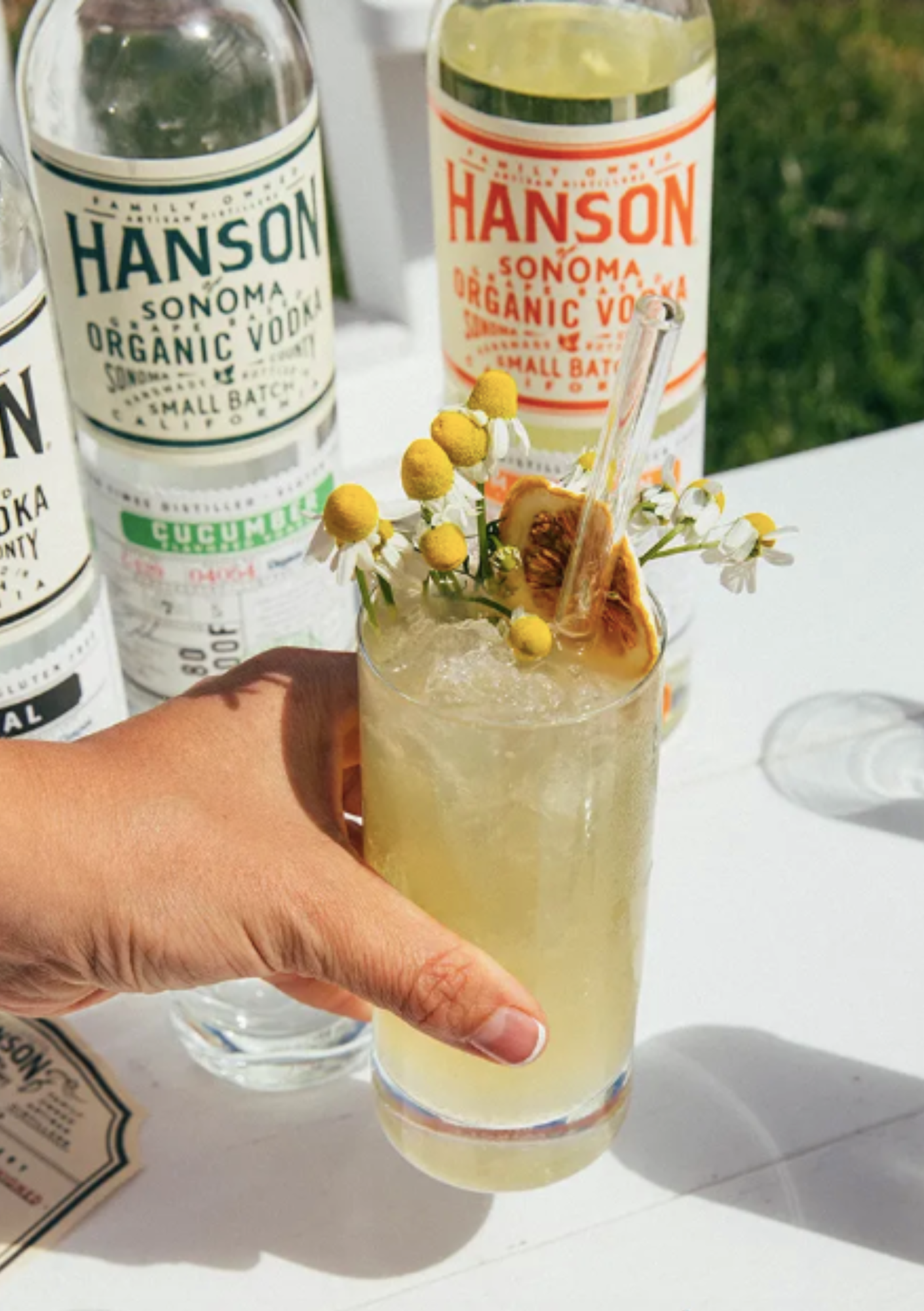 Hanson of Sonoma Vodka Cocktail recipe idea